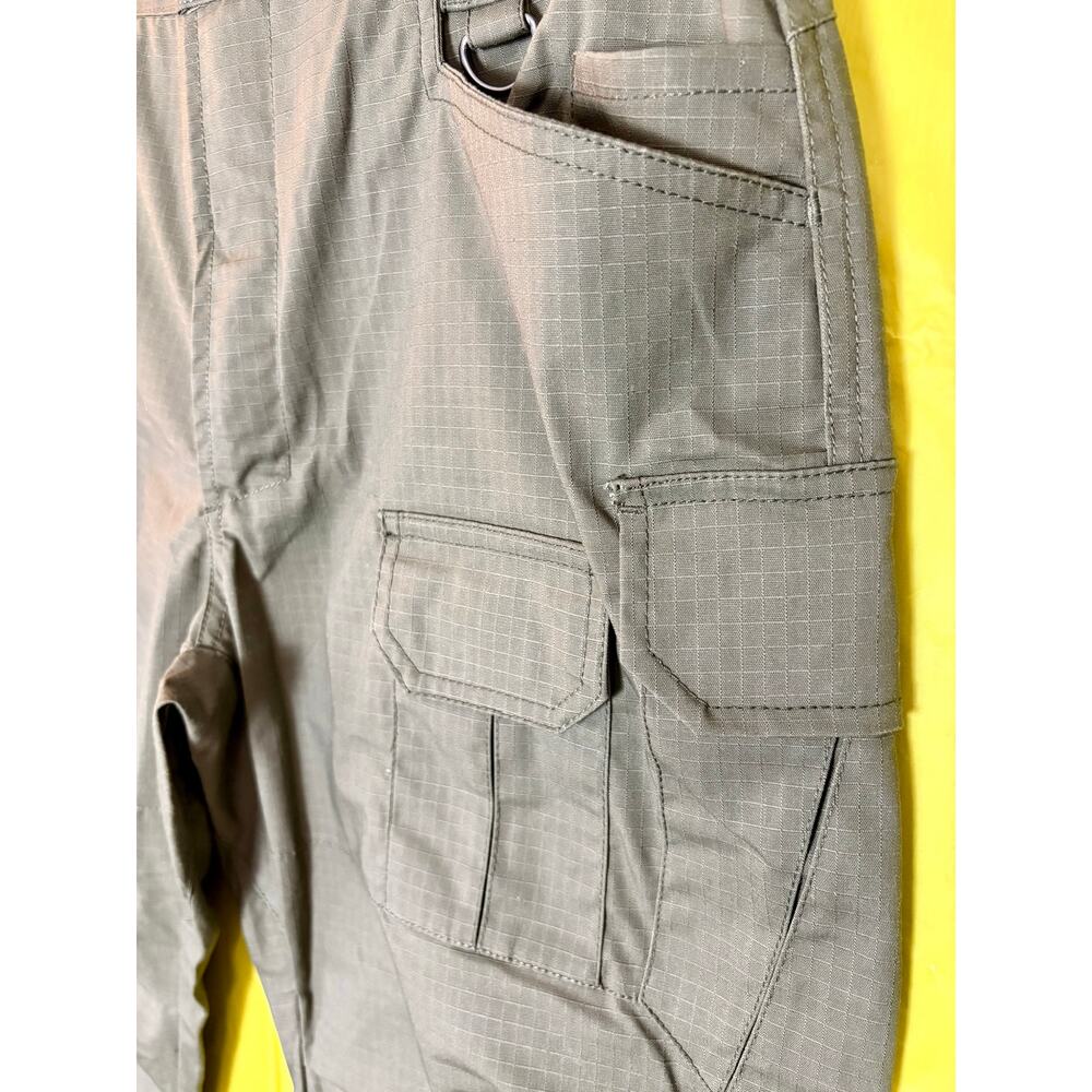 NWT - Hiwise Men's Olive Carpenter Work Pants - 32x34 - Picture 8 of 8